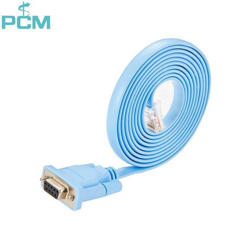 DB9 Serial to RJ45 rollover console cable